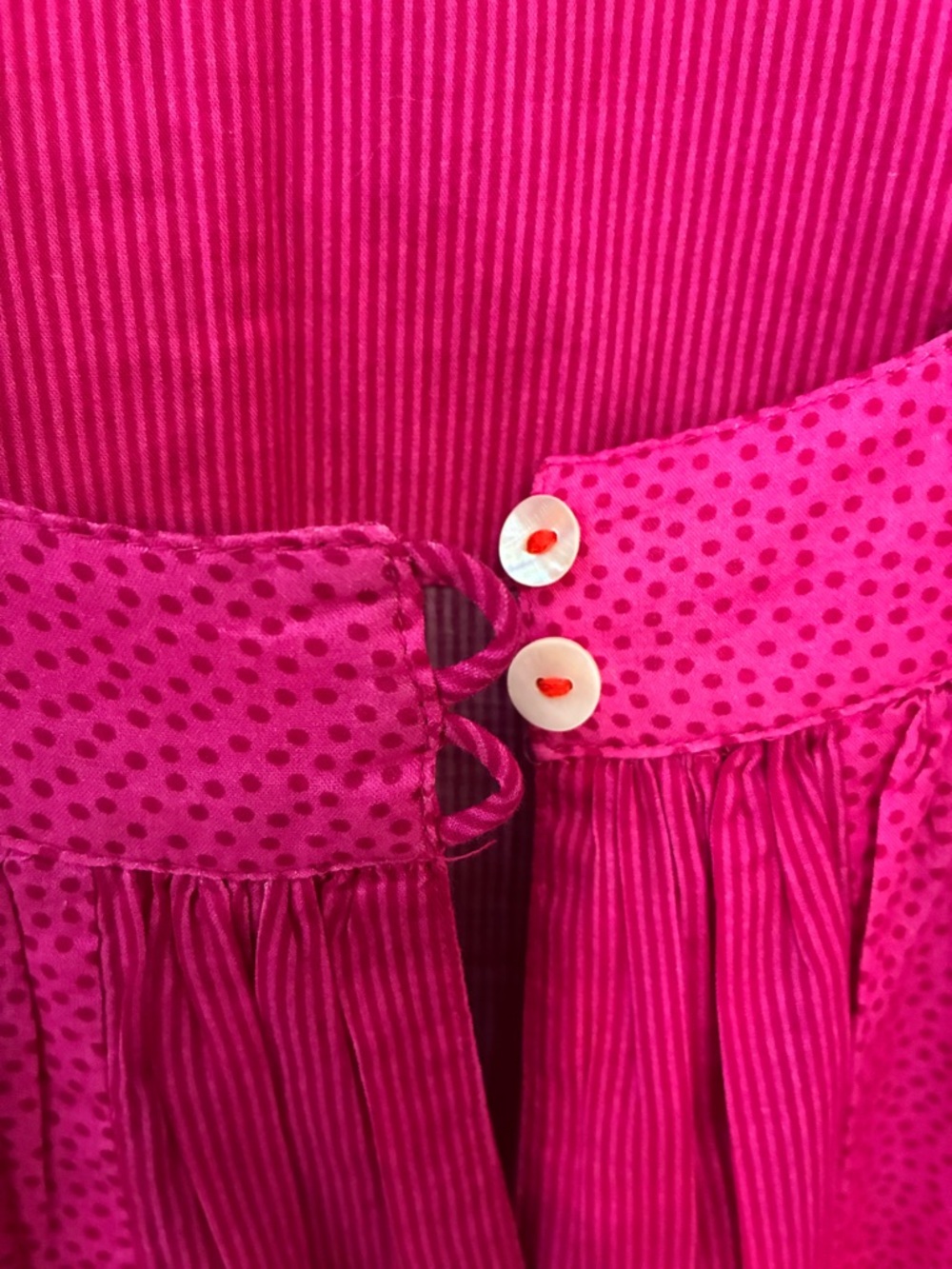 GUDRUN SJODEN NWOT Sjoden Fuchsia Tunic Dress Organic ethically made! - Picture 8 of 12